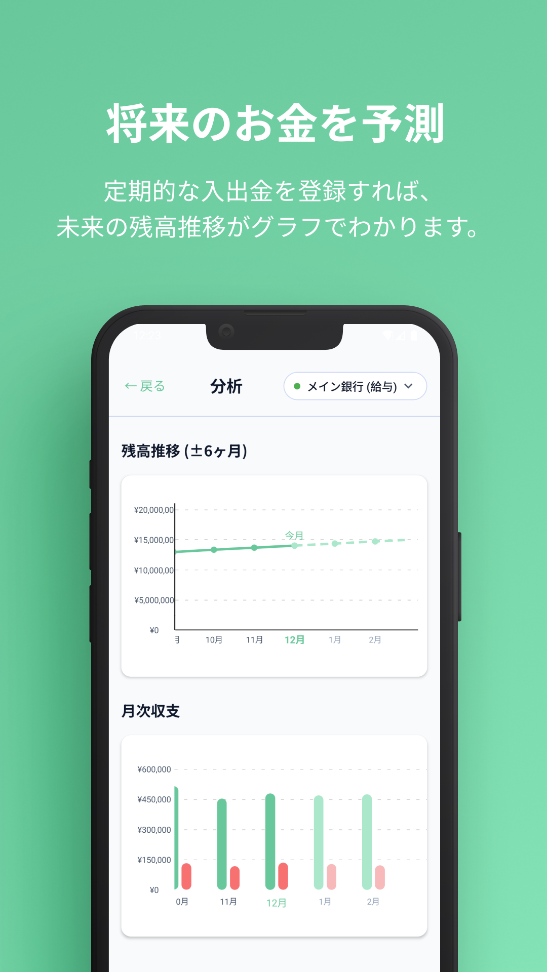 Cash Forecast Screen 2